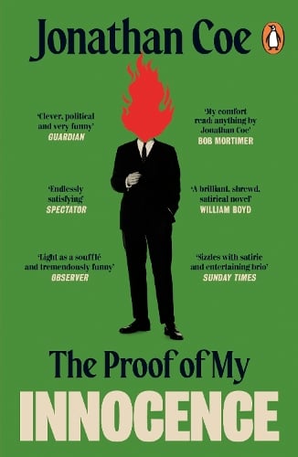 The Proof of My Innocence JONATHAN COE 9781405962414 book cover