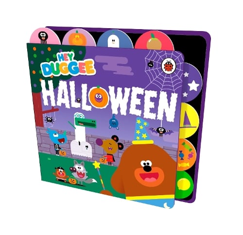Hey Duggee: Halloween: Tabbed Board Book - Hey Duggee (Board book) Hey Duggee 9781405970808 book cover