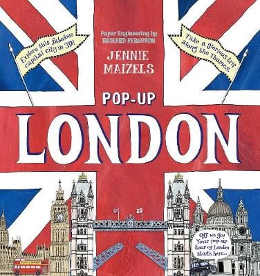 Pop-up London Jennie Maizels 9781406321579 book cover