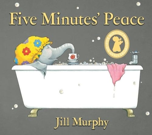 Five Minutes' Peace - Large Family (Board book) Jill Murphy 9781406363623 book cover