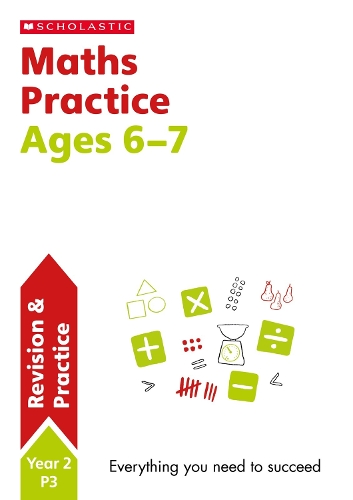 National Curriculum Maths Practice Book for Year 2 - 100 Practice Activities Scholastic 9781407128894 book cover