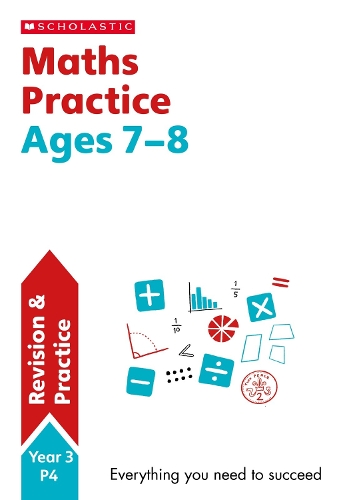 National Curriculum Maths Practice Book for Year 3 - 100 Practice Activities Scholastic 9781407128900 book cover