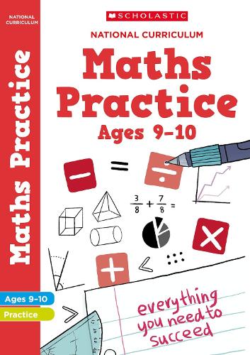 National Curriculum Maths Practice Book for Year 5 - 100 Practice Activities Scholastic 9781407128924 book cover