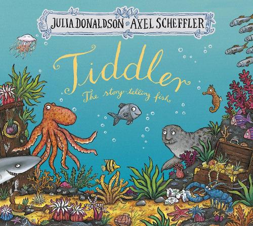 Tiddler Gift-ed (Board book) Julia Donaldson, Axel Scheffler 9781407170671 book cover