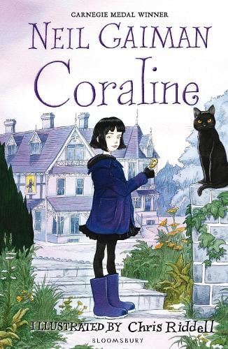 Coraline Neil Gaiman, Chris Riddell 9781408841754 book cover