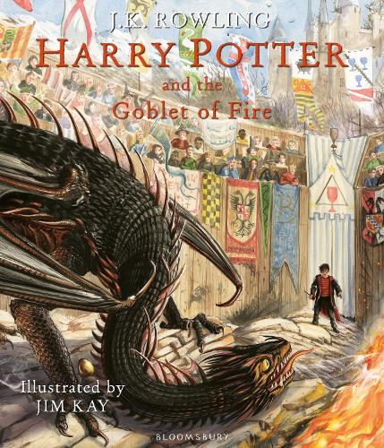 Harry Potter and the Goblet of Fire: Illustrated Edition J.K. Rowling, Jim Kay 9781408845677 book cover