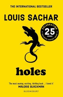 Holes Louis Sachar 9781408865231 book cover