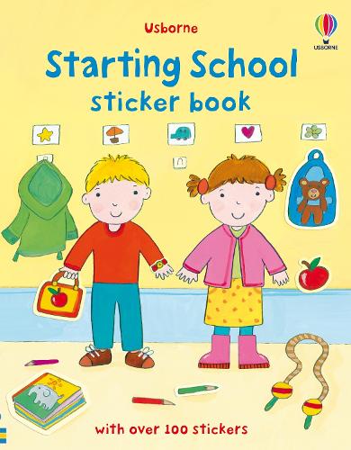 Starting School Sticker Book - Getting Dressed Sticker Books Felicity Brooks, Kay Widdowson 9781409534938 book cover