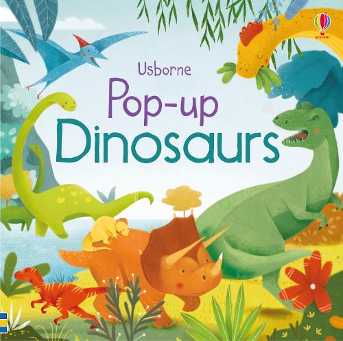 Pop-up Dinosaurs - Pop-Ups (Board book) Fiona Watt, Alessandra Psacharopulo, Jenny Hilborne 9781409550334 book cover