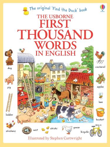 First Thousand Words in English - First Thousand Words Heather Amery, Stephen Cartwright 9781409562894 book cover
