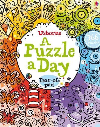 A Puzzle a Day - An Activity A Day Phillip Clarke, Michael Hill 9781409564522 book cover