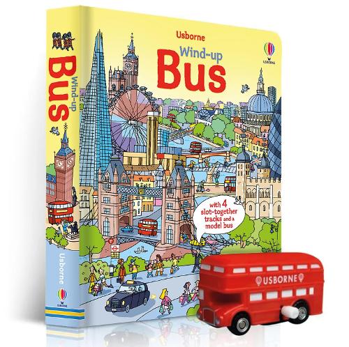 Wind-up Bus - Wind-up (Board book) Fiona Watt, Stefano Tognetti 9781409565291 book cover