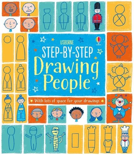 Step-by-step Drawing People - Step-by-Step Drawing Fiona Watt, Candice Whatmore 9781409581185 book cover