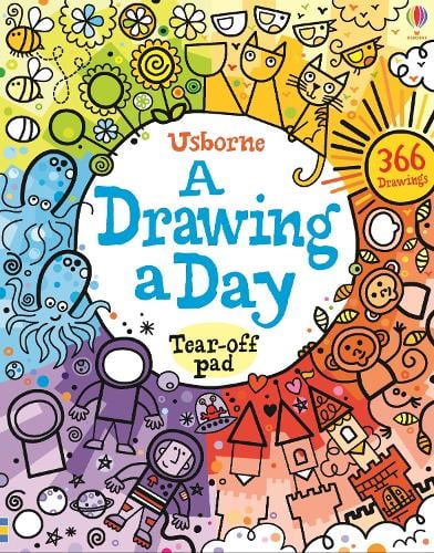 A Drawing a Day - An Activity A Day Michael Hill, Sam Smith 9781409581253 book cover