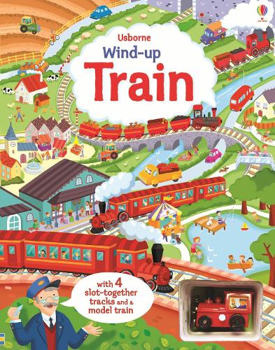 Wind-up Train - Wind-up (Board book) Fiona Watt, Alistar 9781409581796 book cover