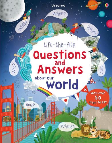 Lift-the-flap Questions and Answers about Our World - Questions and Answers (Board book) Katie Daynes, Marie-Eve Tremblay 9781409582151 book cover