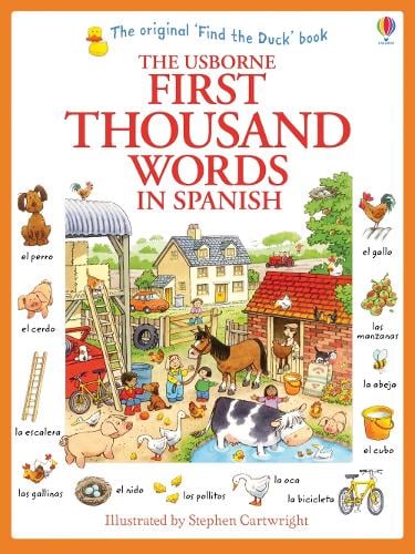 First Thousand Words in Spanish - First Thousand Words Heather Amery, Stephen Cartwright 9781409583042 book cover