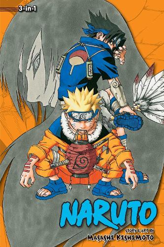 Naruto (3-in-1 Edition), Vol. 3 - Naruto (3-in-1 Edition) Masashi Kishimoto 9781421539911 book cover