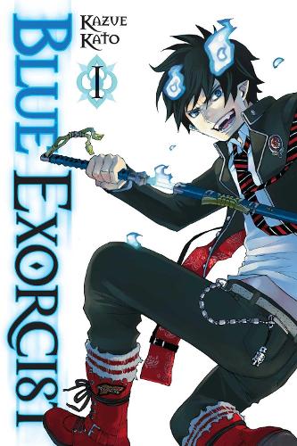 Blue Exorcist, Vol. 1 - Blue Exorcist Kazue Kato 9781421540320 book cover