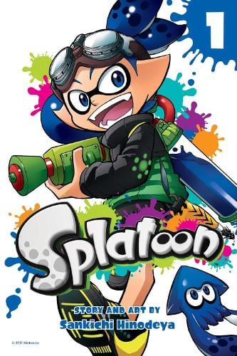 Splatoon, Vol. 1 - Splatoon Sankichi Hinodeya 9781421595481 book cover