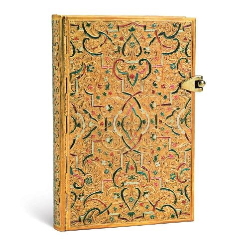 Gold Inlay Mini - Gold Inlay Paperblanks 9781439725351 book cover