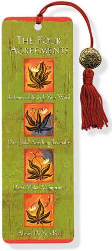 Beaded Bookmark Four Agreements Inc Peter Pauper Press 9781441303769 book cover