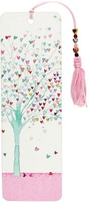 Beaded Bookmark Tree Of Hearts Peter Pauper Press 9781441331908 book cover