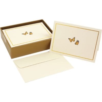 Monarch Butterfly 14 Boxed Notecards 9781441339010 book cover