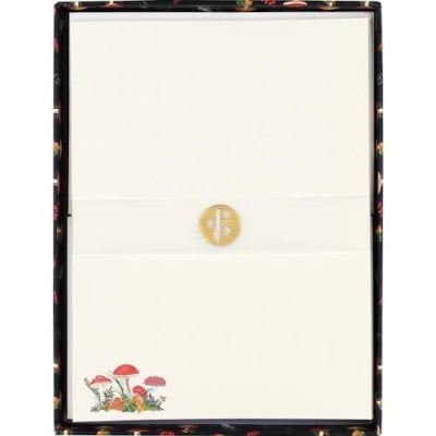 Mushroom Writing Set 9781441343574 book cover