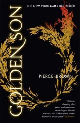 Golden Son - Red Rising Series Pierce Brown 9781444759037 book cover