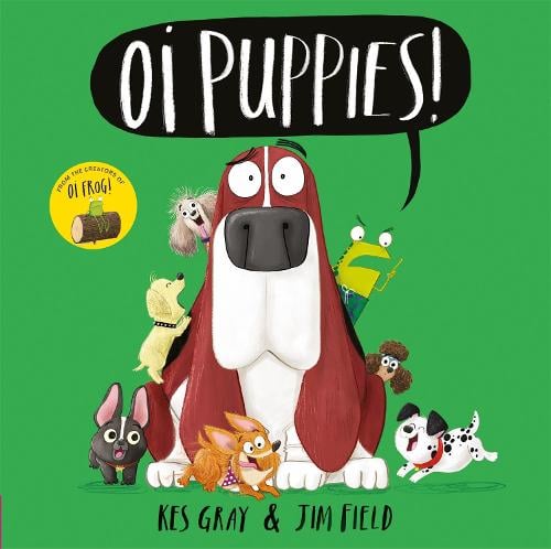 Oi Puppies! - Oi Frog and Friends Kes Gray, Jim Field 9781444937367 book cover
