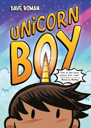 Unicorn Boy Dave Roman 9781444975352 book cover