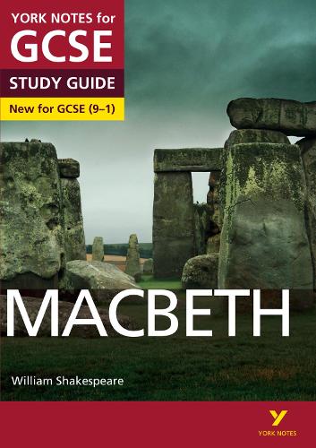 Macbeth York Notes GCSE English Literature Study Guide - for 2026, 2027 exams - York Notes William Shakespeare, James Sale 9781447982203 book cover