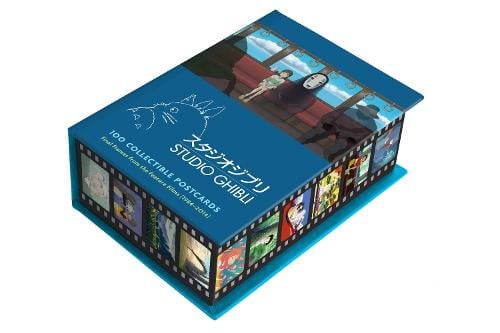 Studio Ghibli: 100 Collectiblepostcards Studio Ghibli 9781452168661 book cover