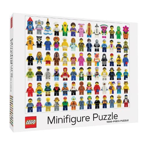 LEGO Minifigure 1000 Piece Jigsaw Puzzle (Jigsaw) LEGO 9781452182278 book cover