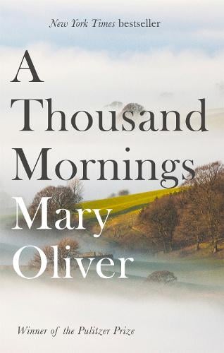 A Thousand Mornings Mary Oliver 9781472153760 book cover