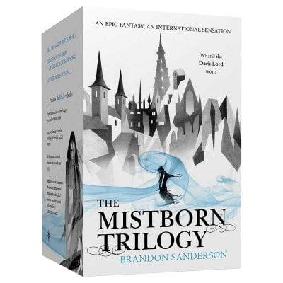 Mistborn Trilogy Boxed Set: Mistborn, The Well of Ascension, The Hero of Ages - Mistborn Brandon Sanderson 9781473213692 book cover