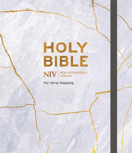 NIV Bible for Journalling and Verse-Mapping: Kintsugi New International Version 9781473680548 book cover