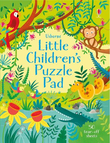 Little Children's Puzzle Pad - Children's Puzzles Kirsteen Robson, Sam Smith, Various 9781474921480 book cover