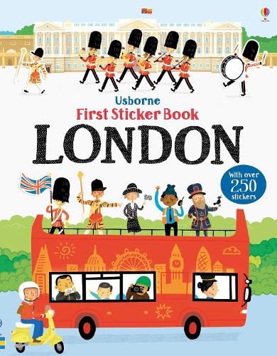 First Sticker Book London - First Sticker Books James Maclaine, Wesley Robins 9781474933438 book cover