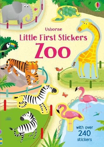 Little First Stickers Zoo - Little First Stickers Holly Bathie, Gareth Lucas 9781474950978 book cover