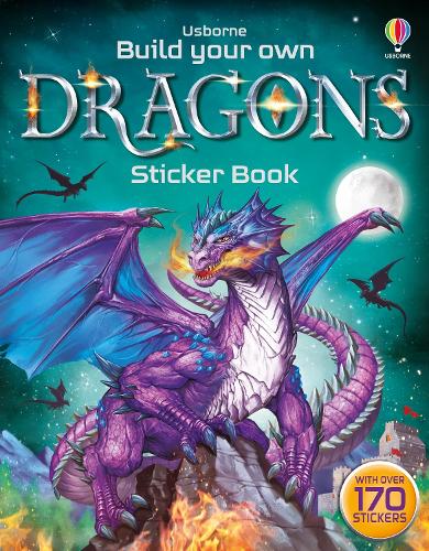 Build Your Own Dragons Sticker Book - Build Your Own Sticker Book Simon Tudhope, Gong Studios 9781474952118 book cover