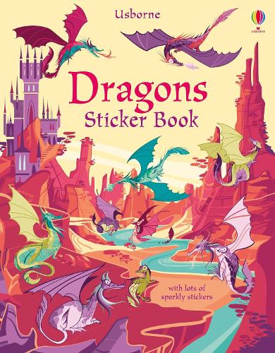 Dragons Sticker Book - Sticker Books Fiona Watt, Camilla Garofano 9781474966641 book cover