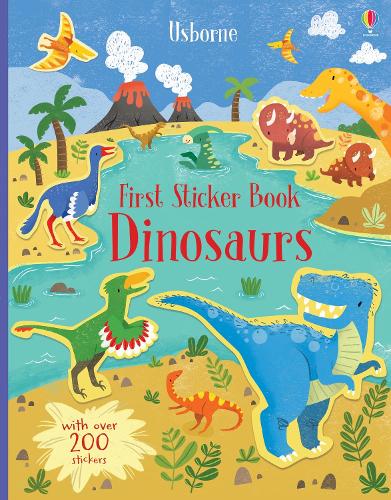 First Sticker Book Dinosaurs - First Sticker Books Hannah Watson, Jordan Wray 9781474968263 book cover