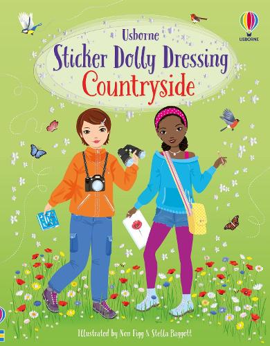 Sticker Dolly Dressing Countryside - Sticker Dolly Dressing Fiona Watt, Non Taylor, Stella Baggott 9781474999533 book cover