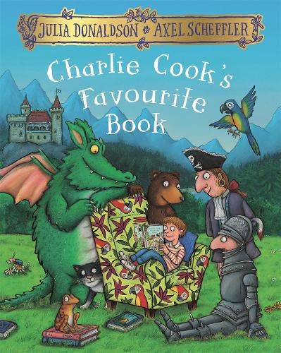 Charlie Cook's Favourite Book Julia Donaldson, Axel Scheffler 9781509812486 book cover