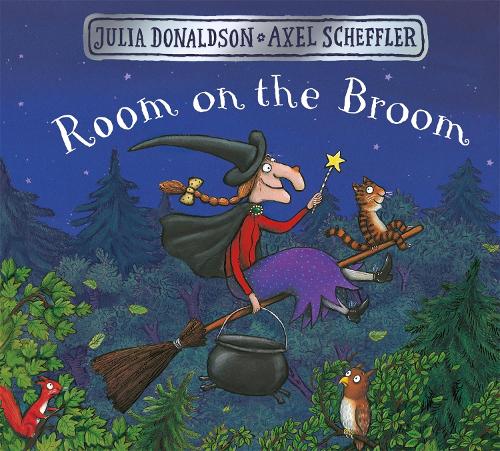 Room on the Broom: the perfect story for Halloween (Board book) Julia Donaldson, Axel Scheffler 9781509830435 book cover