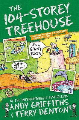 The 104-Storey Treehouse - The Treehouse Series Andy Griffiths, Terry Denton 9781509833771 book cover