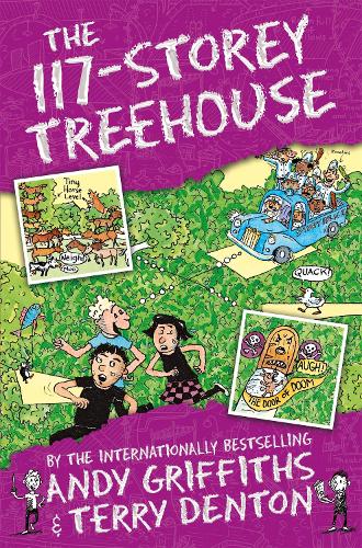 The 117-Storey Treehouse - The Treehouse Series Andy Griffiths, Terry Denton 9781509885275 book cover