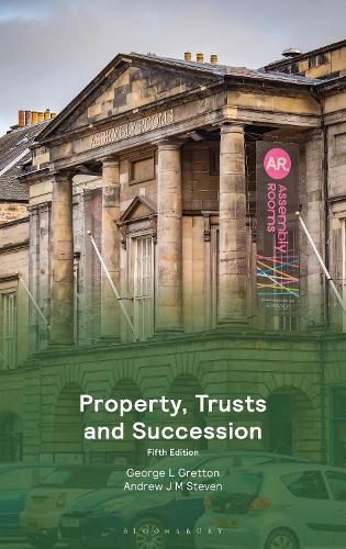 Property, Trusts and Succession Professor George Gretton, Andrew Steven 9781526527448 book cover